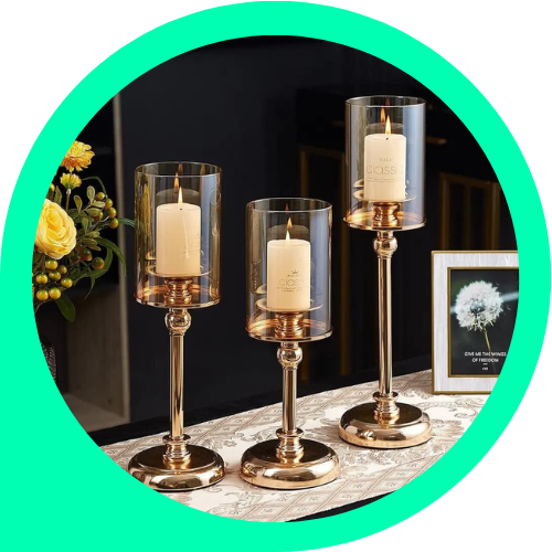 Candles and Holders