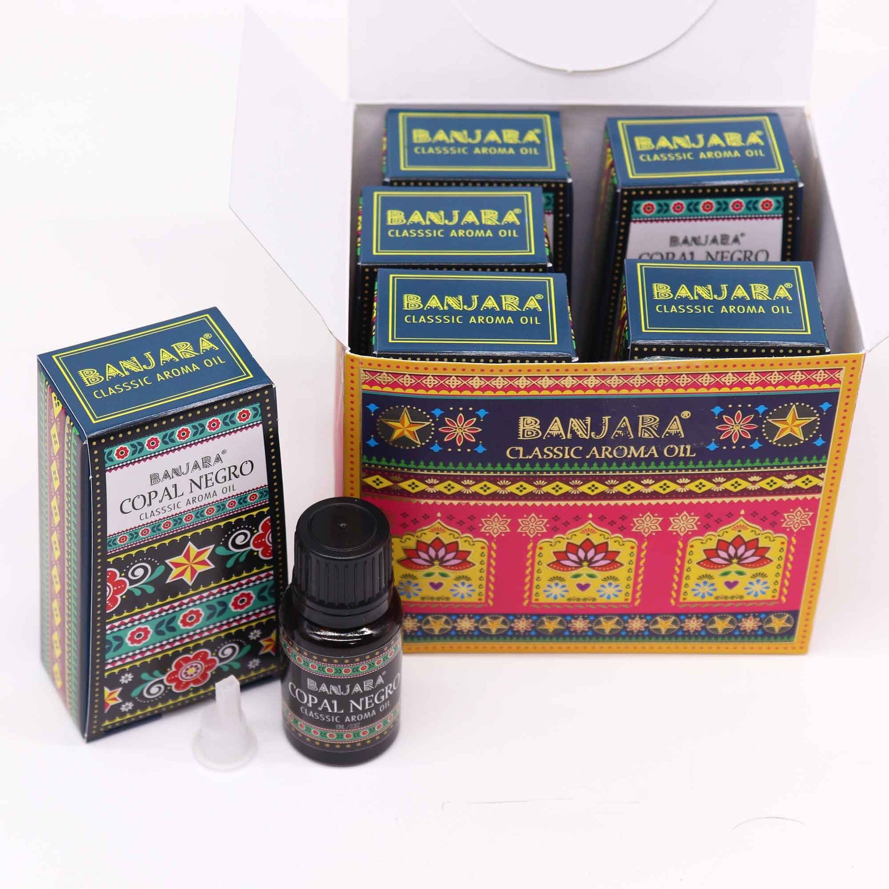 Banjara Indian Fragrance Oil 10ml - Copal Negro by AW Dropship UK