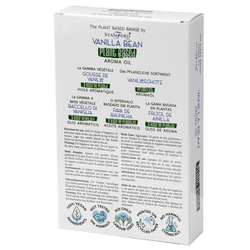 Plant Based Aroma Oil - Vanilla Bean by AW Dropship UK