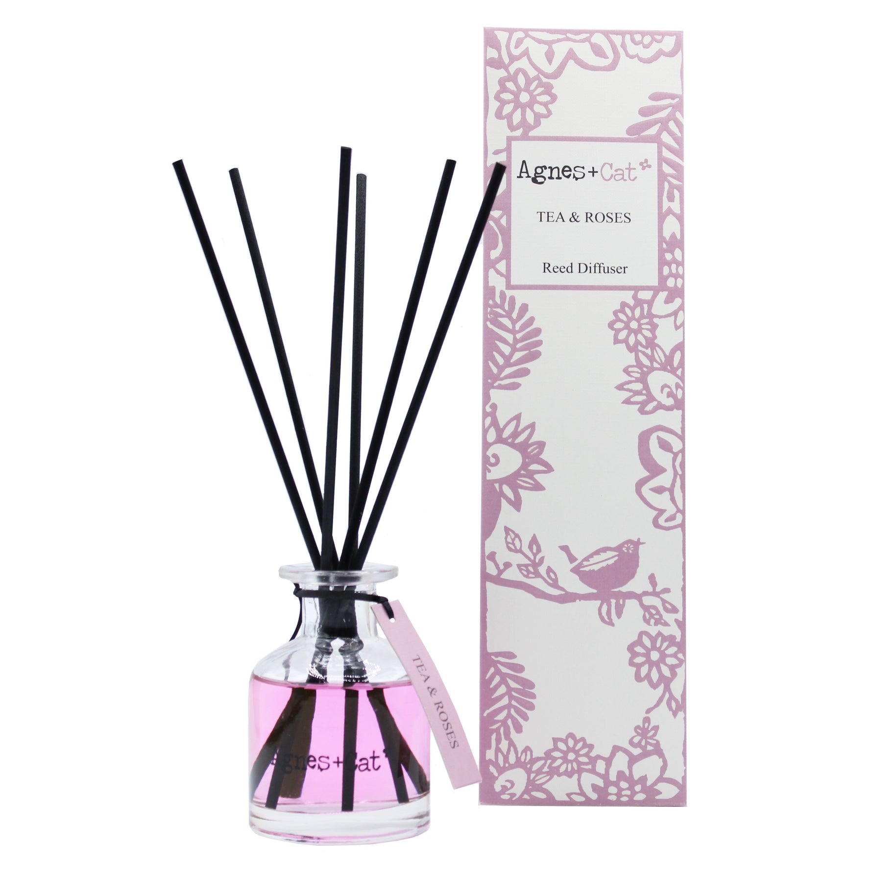140ml Reed Diffuser - Tea & Roses by AW Dropship UK