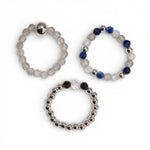 Nymph Spirit Gemstone Ring Set - Northern Lights by AW Dropship UK