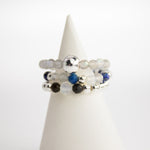 Nymph Spirit Gemstone Ring Set - Northern Lights by AW Dropship UK