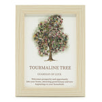 Gemstone Picture - Tree of Life - Toruraline (20x14.7x1cm) by AW Dropship UK