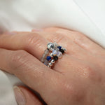 Nymph Spirit Gemstone Ring Set - Northern Lights by AW Dropship UK
