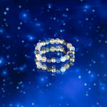 Nymph Spirit Gemstone Ring Set - Northern Lights by AW Dropship UK