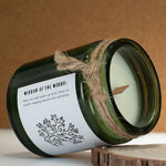 Greenman Woodwick Soy Candle - Moss & Mist by AW Dropship UK