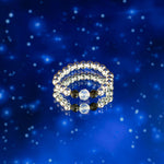 Nymph Spirit Gemstone Ring Set - Northern Lights by AW Dropship UK