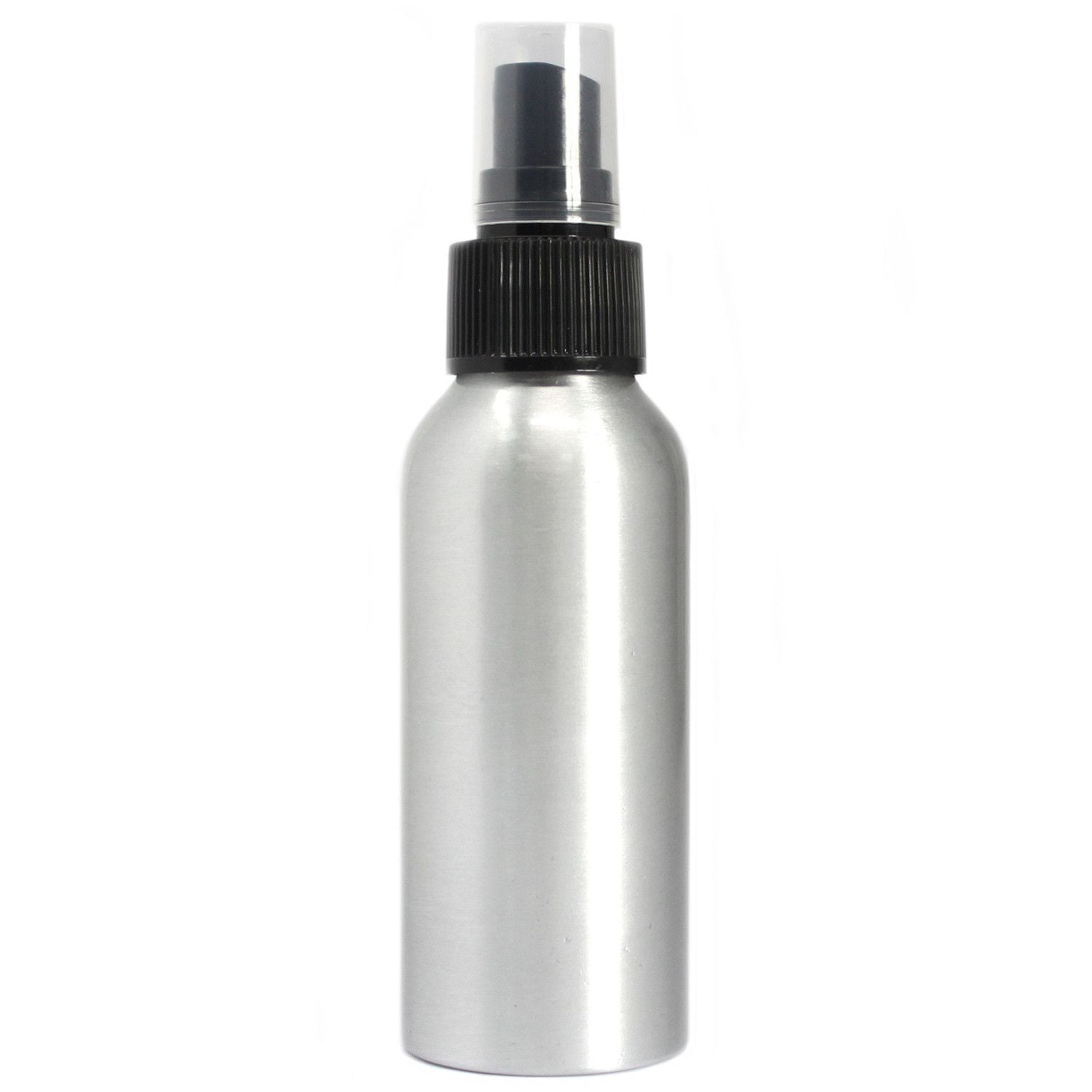 100ml Aluminium Bottle with Black Spray Top by AW Dropship UK
