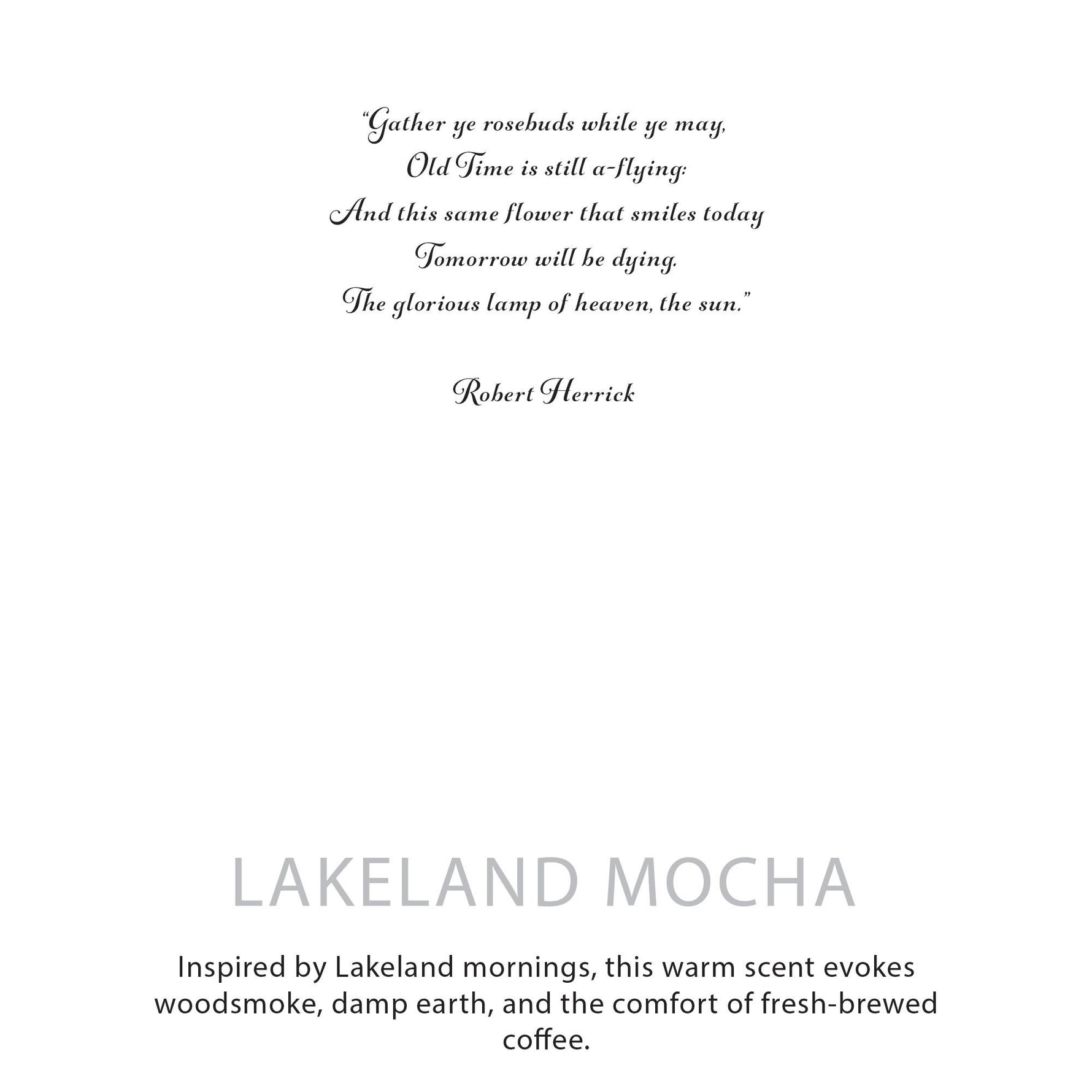 Agnes + Cat Botanical Soy Wax Candle - Lakeland Mocha by AW Dropship UK