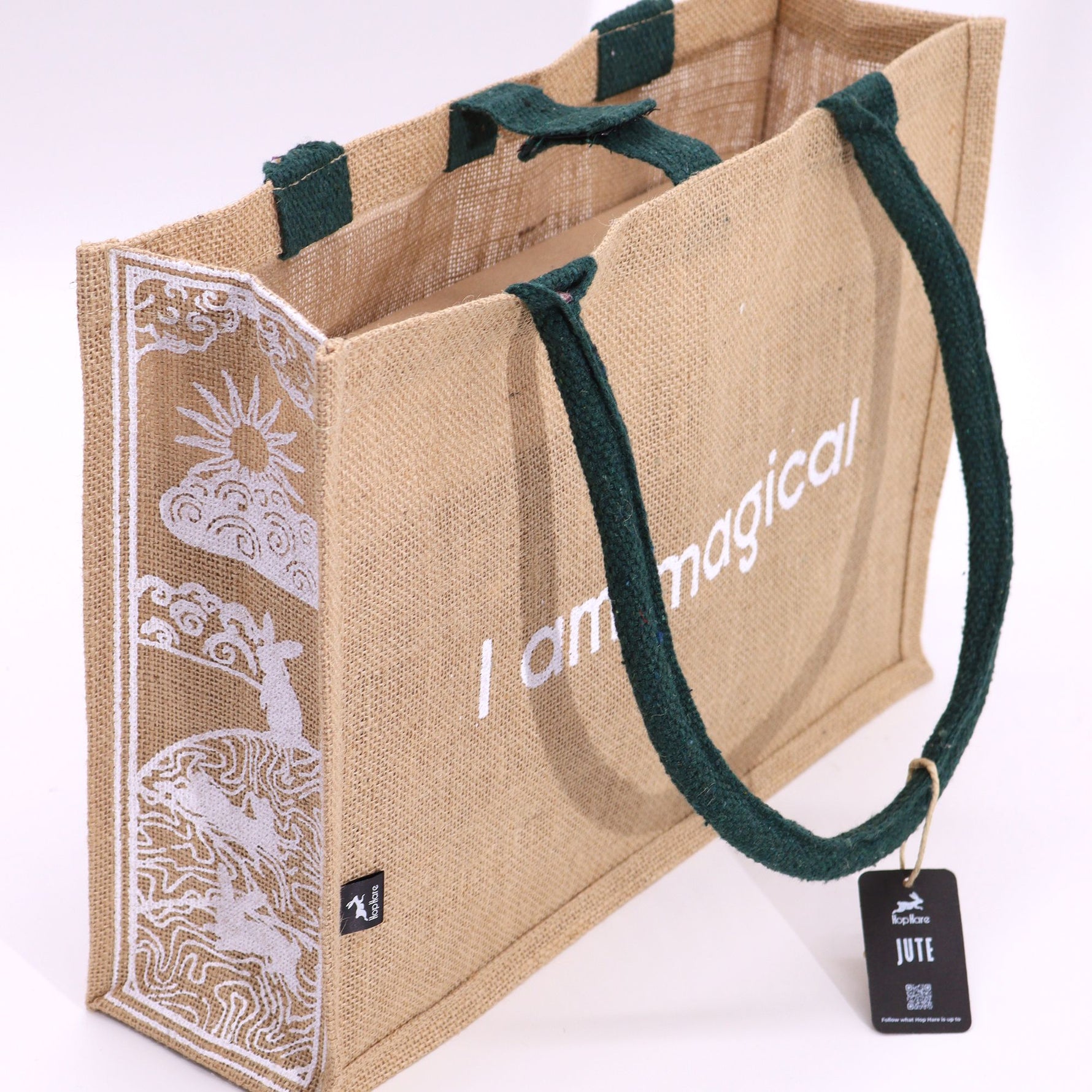 Hop Hare Jute Big Bag - I am Magical by AW Dropship UK