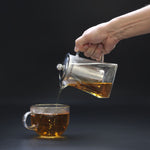 Glass Infuser Teapot - Tower Shape - 780ml by AW Dropship UK