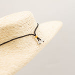 Cord Necklace Gemstone Pendant - Red Jade Clover by AW Dropship UK