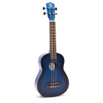 Artisan Made Ukulele - Blue Sunburst Sunburst Finish (4 String) by AW Dropship UK