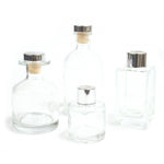 250 ml Round Antique Reed Diffuser Bottle - Clear by AW Dropship UK