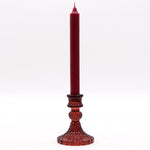 Vintage Dinner Candle Holder - Vampire Red