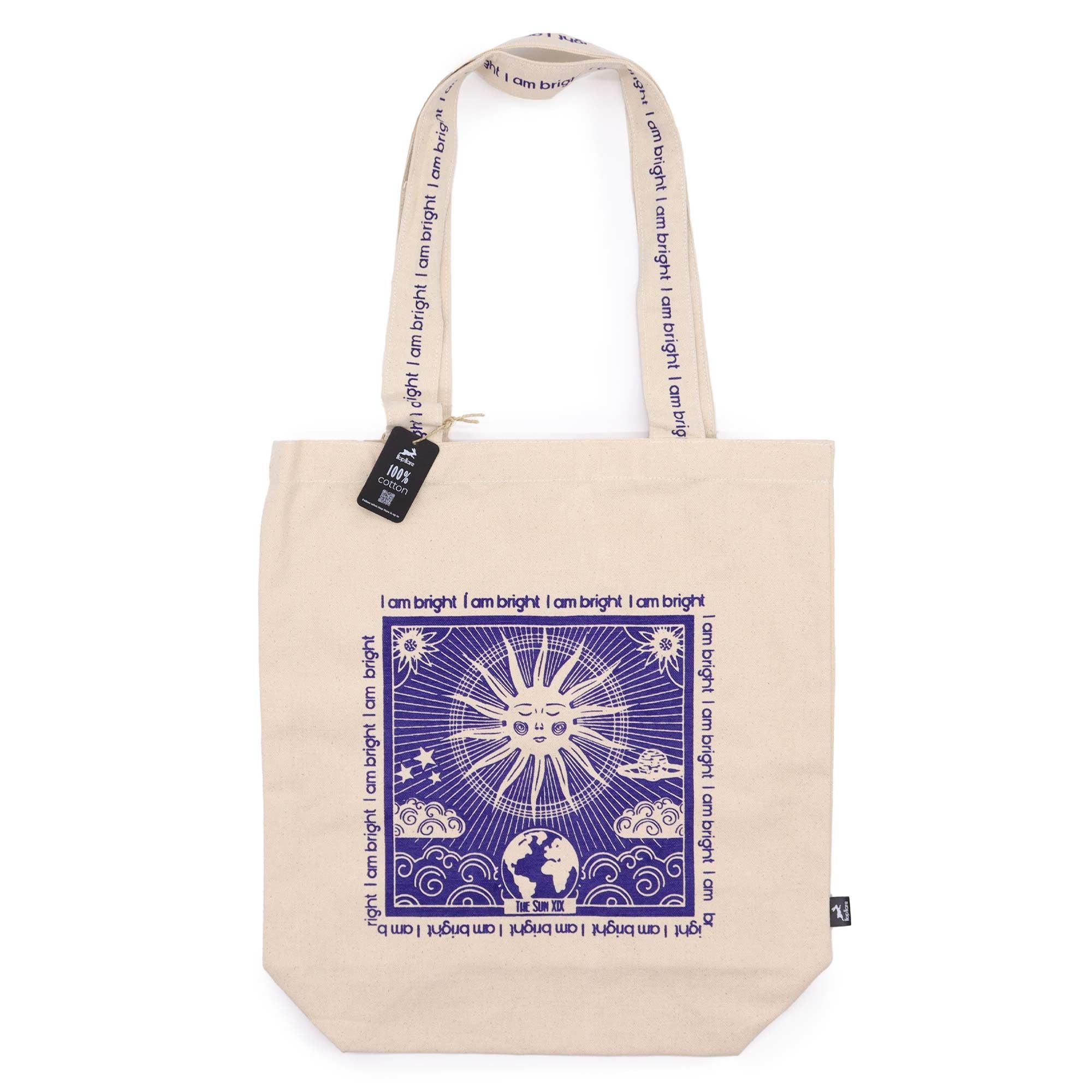 Hop Hare Tote Bag - I am Bright by AW Dropship UK