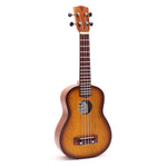 Artisan Made Ukulele - Orange Sunburst Finish (4 String) by AW Dropship UK