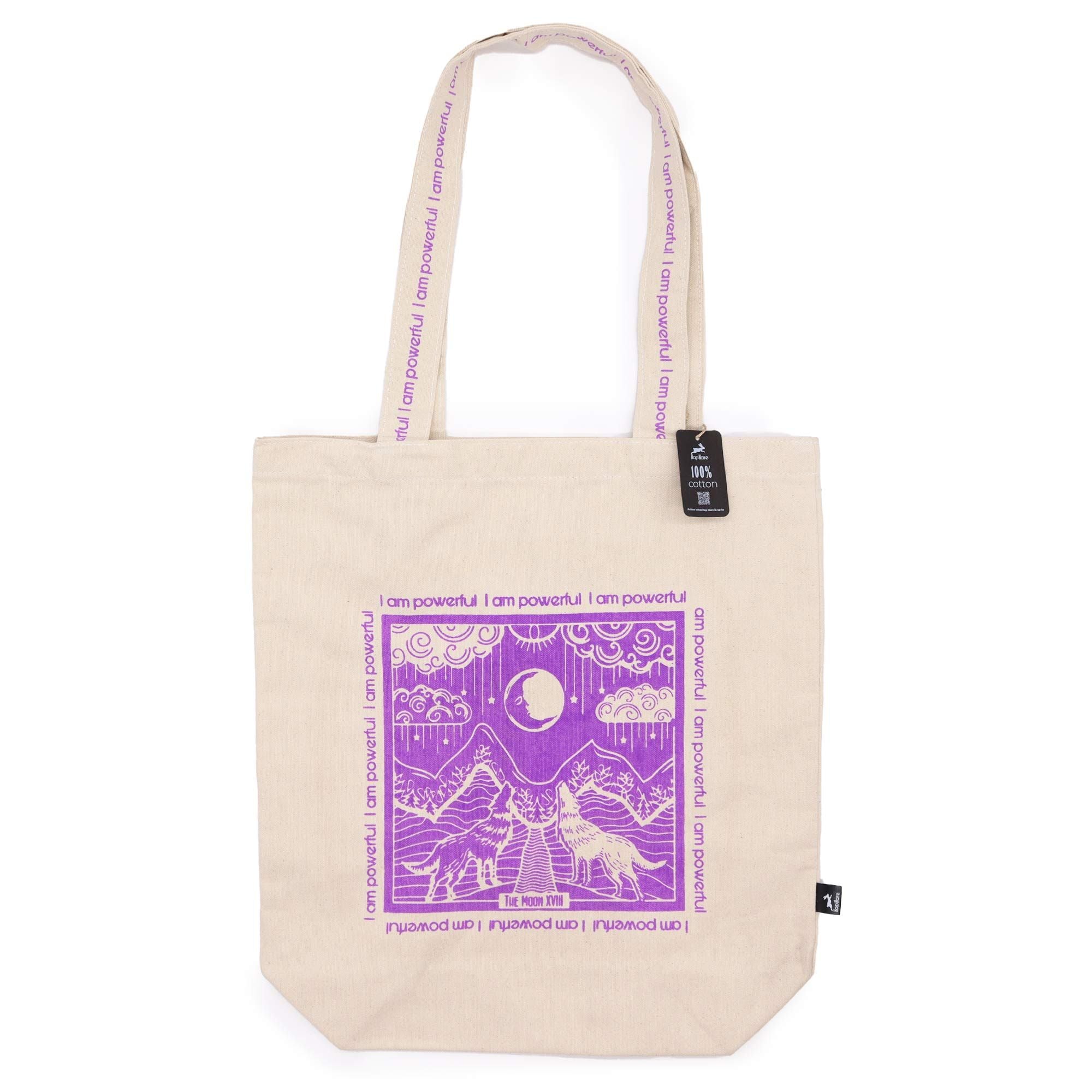 Hop Hare Tote Bag - I am Powerful by AW Dropship UK