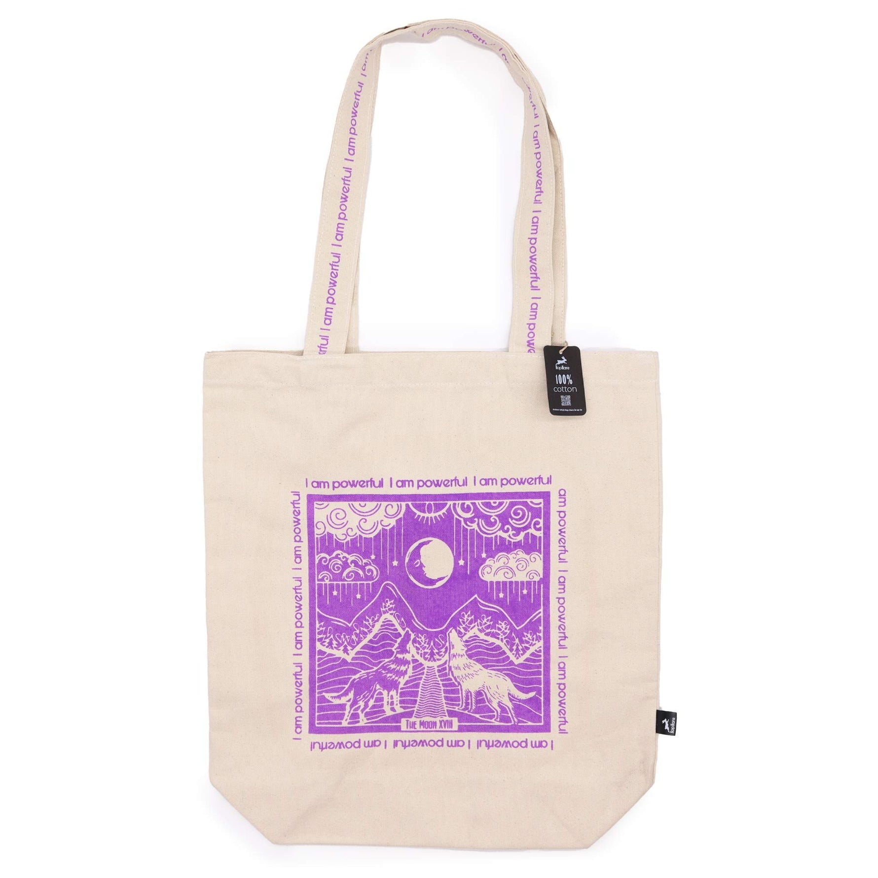 Hop Hare Tote Bag - I am Powerful by AW Dropship UK