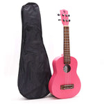Artisan Made Ukulele - Bright Pink Finish (4 String) by AW Dropship UK