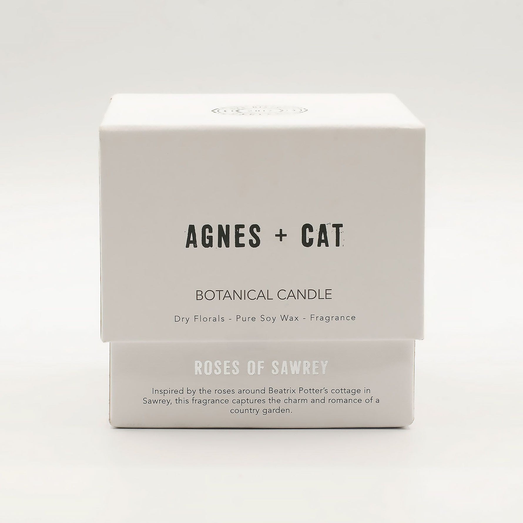 Agnes + Cat Botanical Soy Wax Candle - Roses of Sawrey by AW Dropship UK