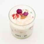 Agnes + Cat Botanical Soy Wax Candle - Roses of Sawrey by AW Dropship UK