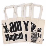Iconic Basic Tote Bag - Assorted Carton (Mix of 10 designs) - Natural 4oz by AW Dropship UK
