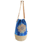 All Natural Backpack - Blue Stonewash - Mandala by AW Dropship UK